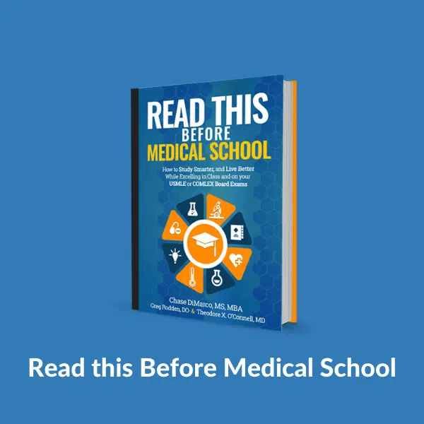 Visit the medical bookstore before starting medical school.