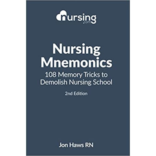 Nursing Mnemonics: 108 Memory Tricks to Demolish Nursing School - that is the product name, and it fits perfectly in the given sentence.