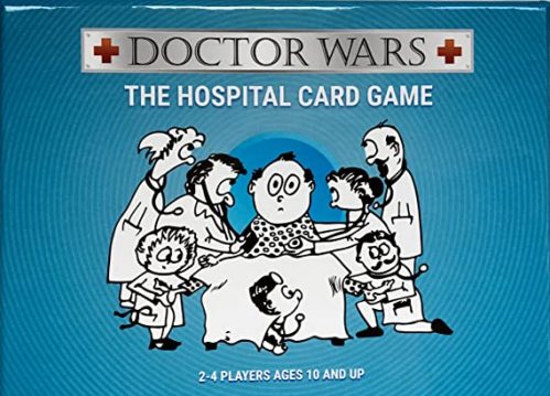 Doctor WarsÂ® Hospital Card Game, hospital, card game.