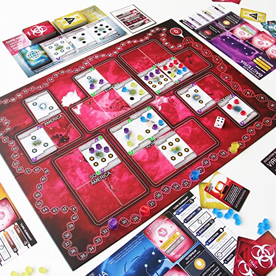 Plague Inc: The Board Game, pieces.
