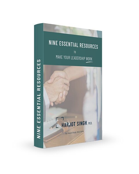 Nine essential resources, leadership plan