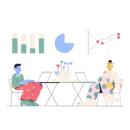 A gathering of individuals collaborating around "How to find Research Positions in the US - The Match Guy" workstation.