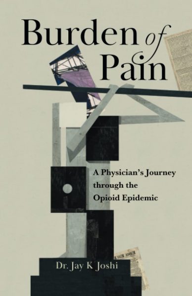 Replace the product in the sentence below with the given product name. Sentence: book, pain Product Name: "Burden of Pain: A Physician's Journey through the Opioid Epidemic"  Revised Sentence: "Burden of Pain: A Physician's Journey through the Opioid Epidemic